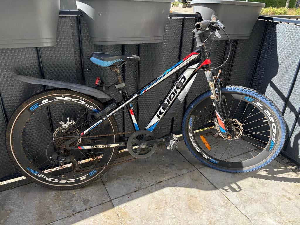 Mountainbike Kiyoko (≈8-12 jarigen) - weg voor klein prijsje, Fietsen en Brommers, Gebruikt, Schijfrem, Ophalen, Overige merken