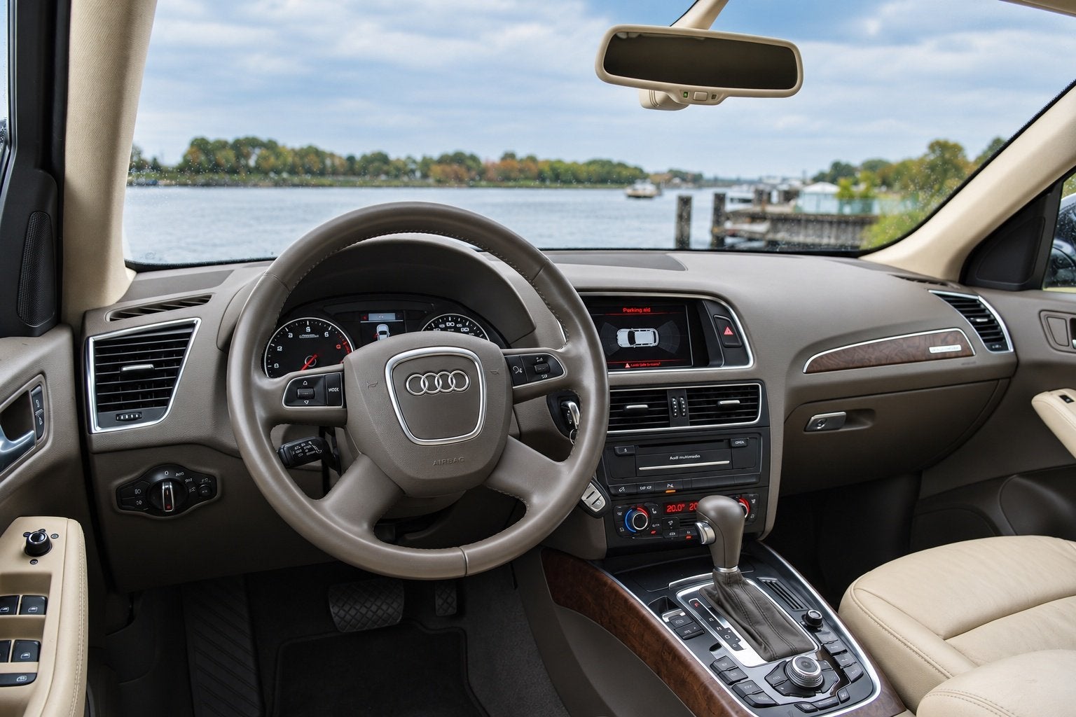 Audi Q5 HANDEL/EXPORT 2.0 TFSI quattro (bj 2009, automaat), Auto's, Automaat, Euro 5, Gebruikt, Bedrijf