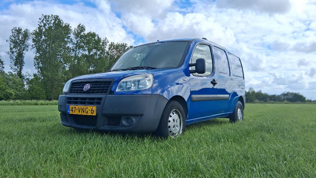 Fiat Doblo MAXI 1.4 | APK + distr riem nieuw | camper optie, Voorwielaandrijving, Stof, 4 cilinders, Origineel Nederlands