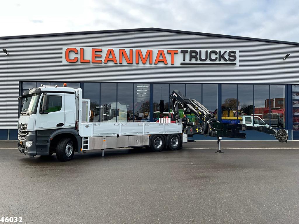 Mercedes-Benz Arocs 2636 6x4 Euro 6 Hiab Banden Manipulator, Achterwielaandrijving, Euro 6, Diesel, 362 pk