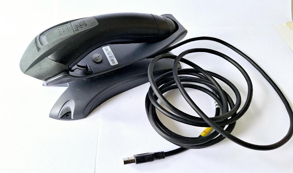 Barcode handscanner Honeywell draadloos, Computers en Software, Scanners, Ophalen of Verzenden, Gebruikt, Barcodescanner, Honeywell