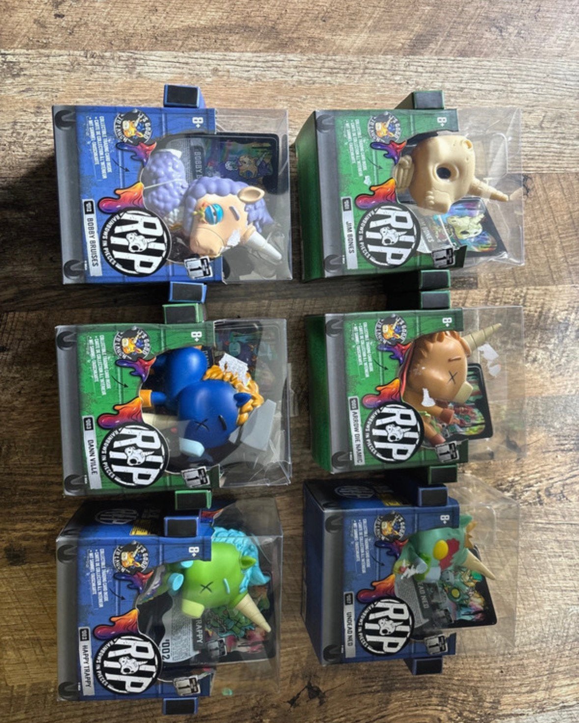 Rip poppetjes figuren set 6 stuks, Ophalen of Verzenden, Nieuw