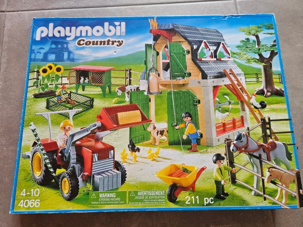 Playmobil boerderij, Kinderen en Baby's, Ophalen, Complete set, Zo goed als nieuw, Country