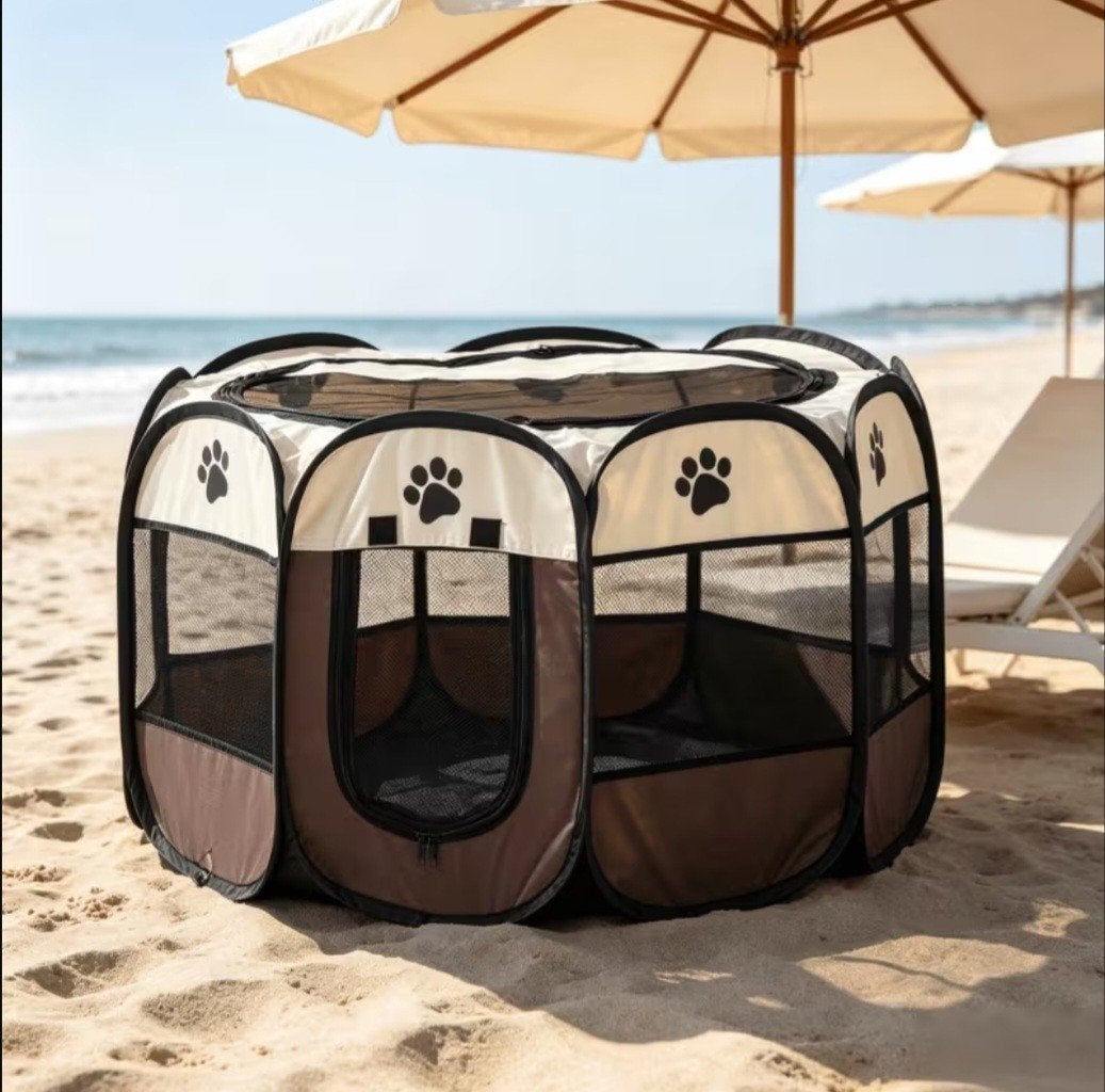 Honden- en kattenbench puppyren kattenren konijnenren 114 cm, Ophalen of Verzenden, Nieuw