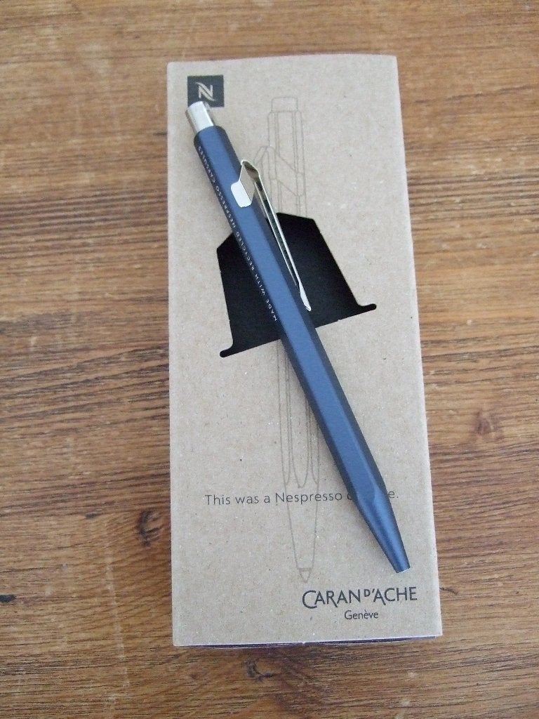 Caran D'Ache Nespresso Alu balpen, Nr.1 uitgave, Overige merken, Balpen, Nieuw, Ophalen of Verzenden