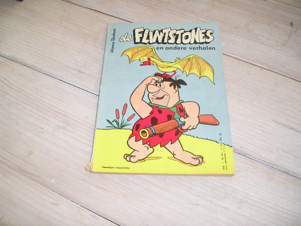 De Flintstones en andere verhalen nr. 10 1965, Boeken, Stripboeken, Eén stripboek, Ophalen of Verzenden, Gelezen, Hanna-Barbera