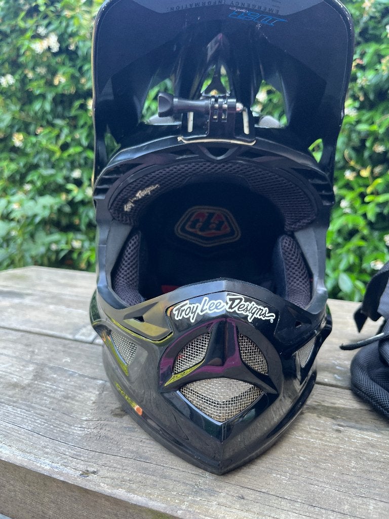 Troy Lee Designs D3 helm, Ophalen of Verzenden, Gebruikt, Heer of Dame