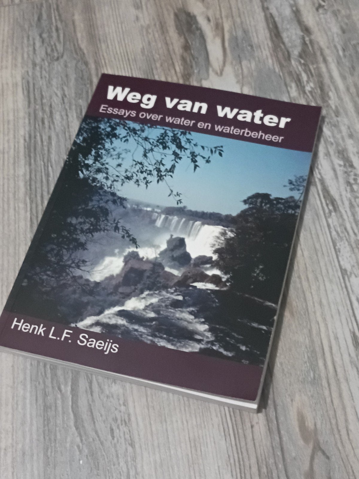 Weg van Water - Essays over water en waterbeheer Henk Saeijs, Henk L.F. Saeijs, Ophalen of Verzenden, Zo goed als nieuw, Natuurwetenschap