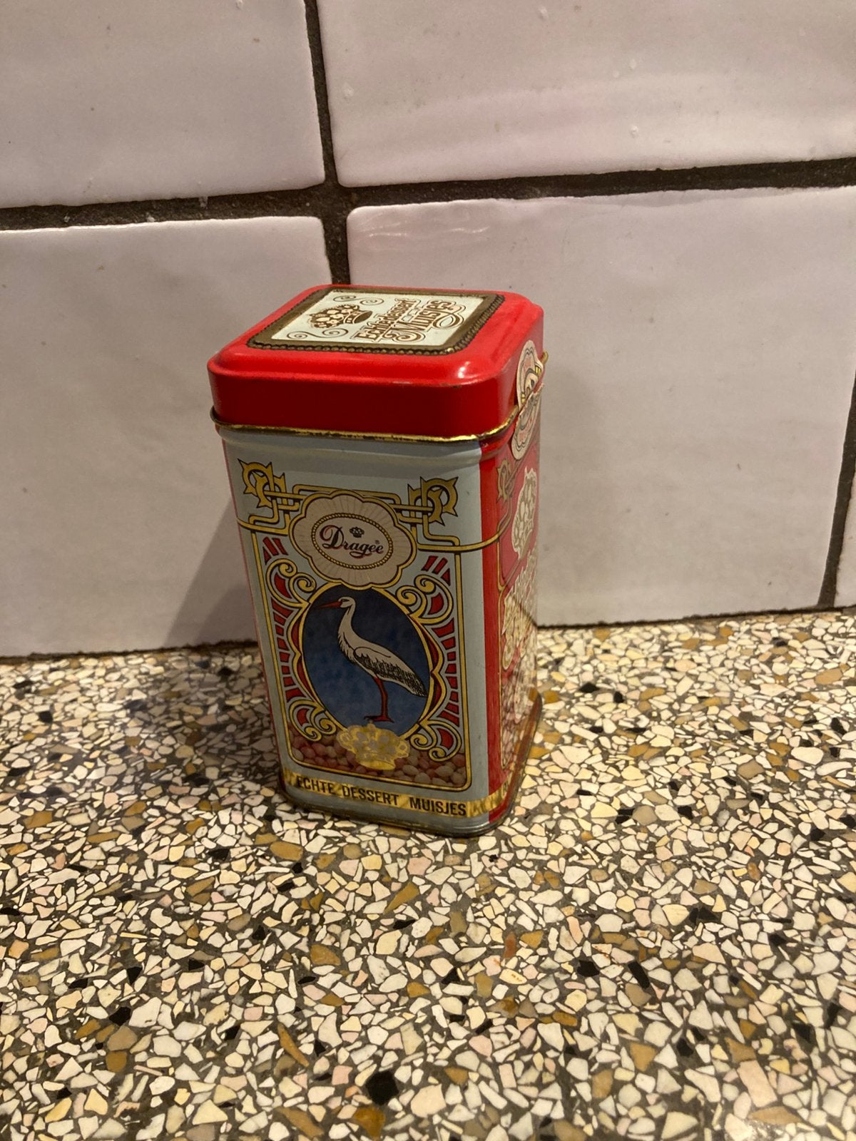 Blik droste muisjes, Ophalen of Verzenden, Zo goed als nieuw, Overige, Droste