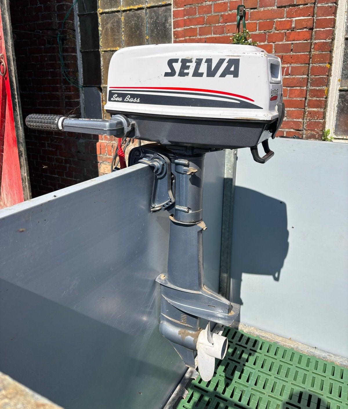 Selva 6pk buitenboordmotor, Ophalen, Gebruikt, 5 tot 10 pk, Buitenboordmotor