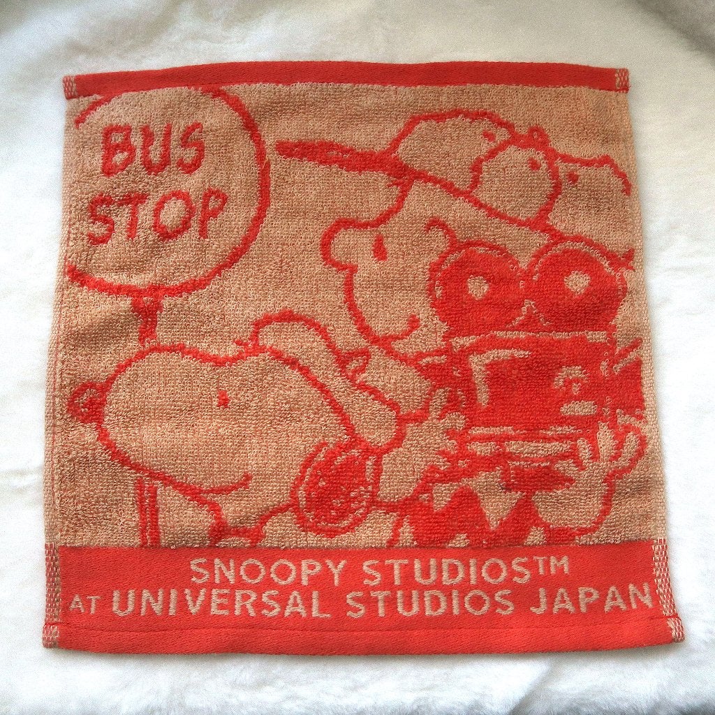 Snoopy Peanuts Comics Handdoekje van Universal Studios Japan, Verzenden, Snoopy, Nieuw, Gebruiksvoorwerp