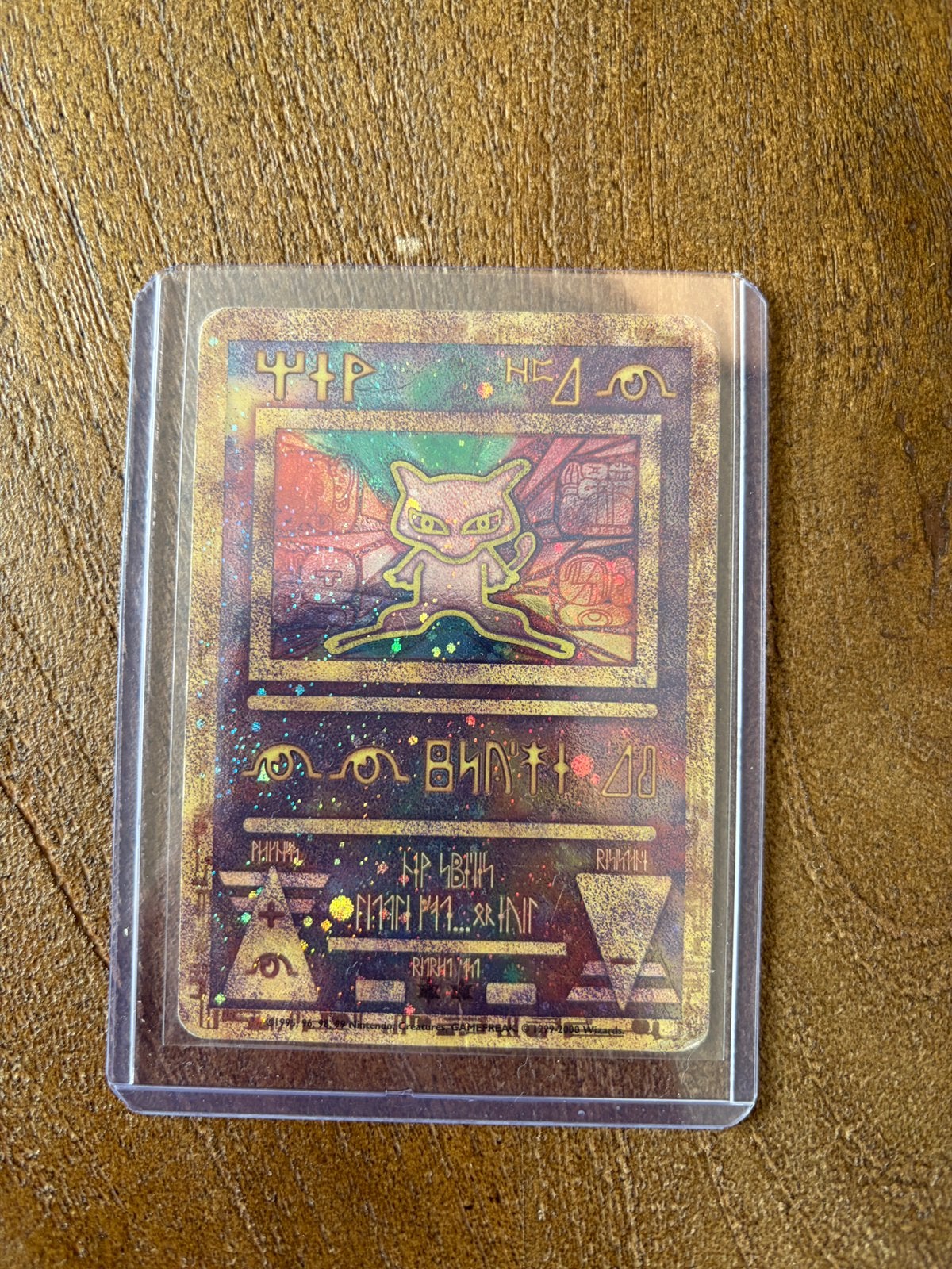Ancient Mew - Pokemon TCG, Ophalen of Verzenden, Gebruikt, Losse kaart, Foil