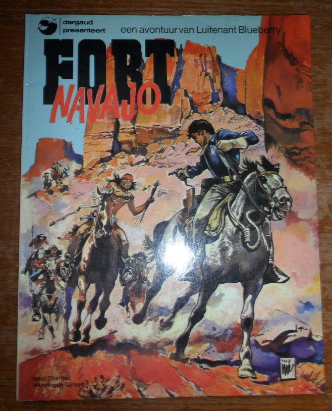 WESTERN / luitenant blueberry - fort navajo (1976) / giraud, Boeken, Eén stripboek, Verzenden, Gelezen