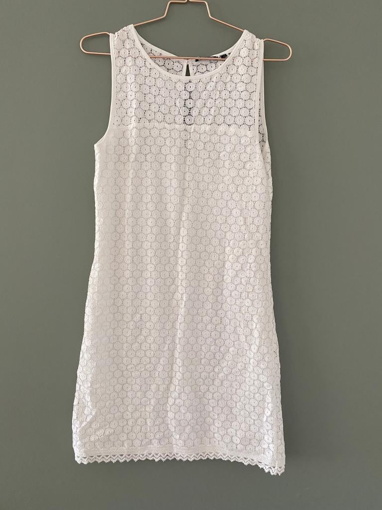 Blue Seven wit kanten jurkje in maat 176, Kinderen en Baby's, Kinderkleding | Maat 176, Blue seven, Meisje, Nieuw, Ophalen of Verzenden