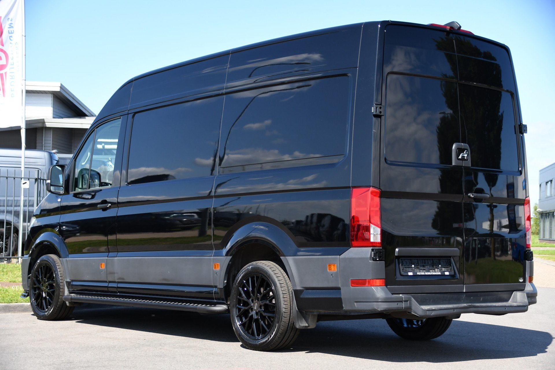MAN TGE 3.180 35 2.0 L3H3 Black Edition Adaptieve Cruise, Ca, Stof, Gebruikt, 4 cilinders, MAN