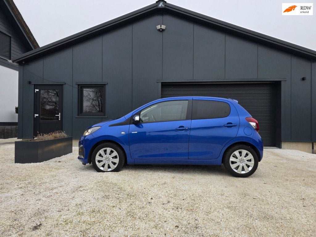 Peugeot 108 Allure TOP! 2020 Cabrio BTW- auto, Auto's, Peugeot, Voorwielaandrijving, Stof, Gebruikt, Handgeschakeld