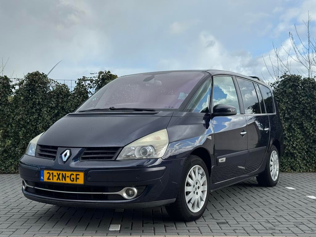 Renault Grand Espace 3.5 V6 24V AUT Initiale, Beige, 2000 kg, Blauw, 7 stoelen