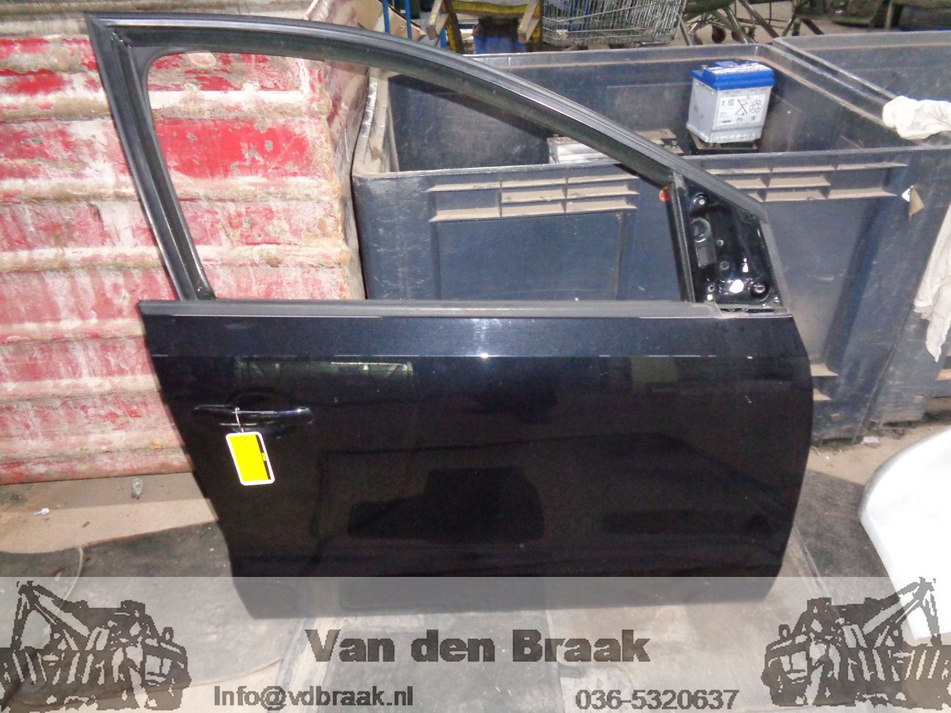Volkswagen Polo 5 drs 2009-2014 Deur rechts voorzijde, Auto-onderdelen, Gebruikt, -, Herkomst onderdeel bekend, -