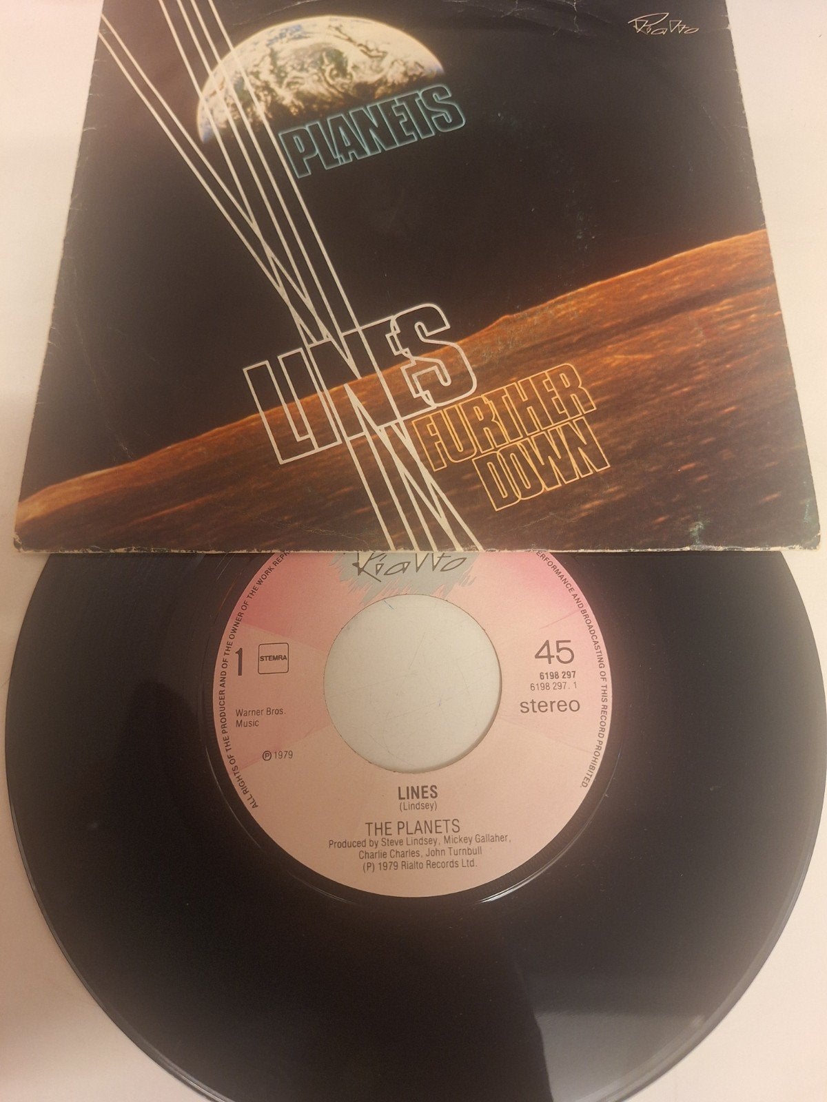 Planets - Lines, 1979., Fotohoes, Verzenden, 7 inch, Pop