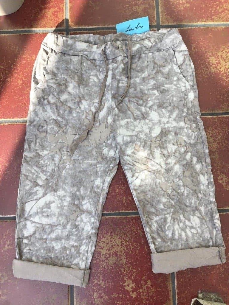 Mooie 3 kwart broek   one size, Maat 38/40 (M), Zwart, Nieuw, Ophalen of Verzenden