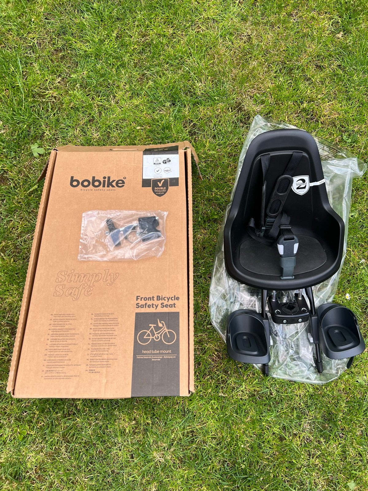 Bobike ONE Mini fietszitje voor, nieuw in doos, Fietsen en Brommers, Ophalen, Voetsteuntjes, Nieuw, Voorzitje