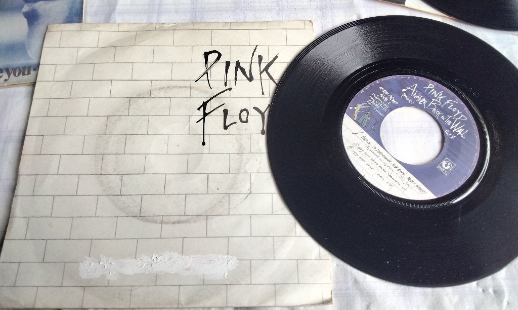 Single Pink Floyd Another Brick in the Wall / One of My Turn, Fotohoes, Ophalen of Verzenden, Gebruikt, Rock en Metal