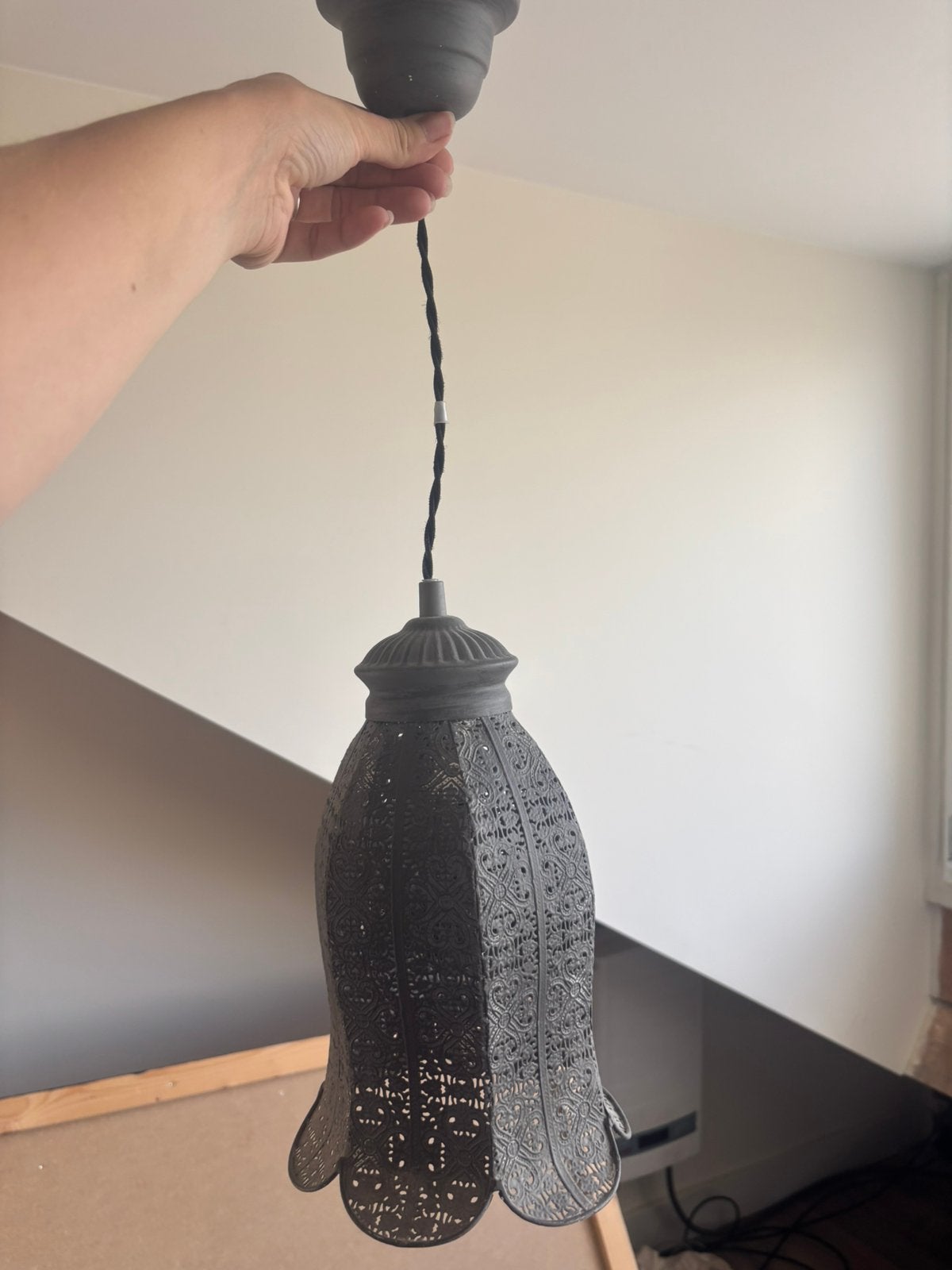 Turkse stijl hanglamp, Ophalen of Verzenden, Zo goed als nieuw