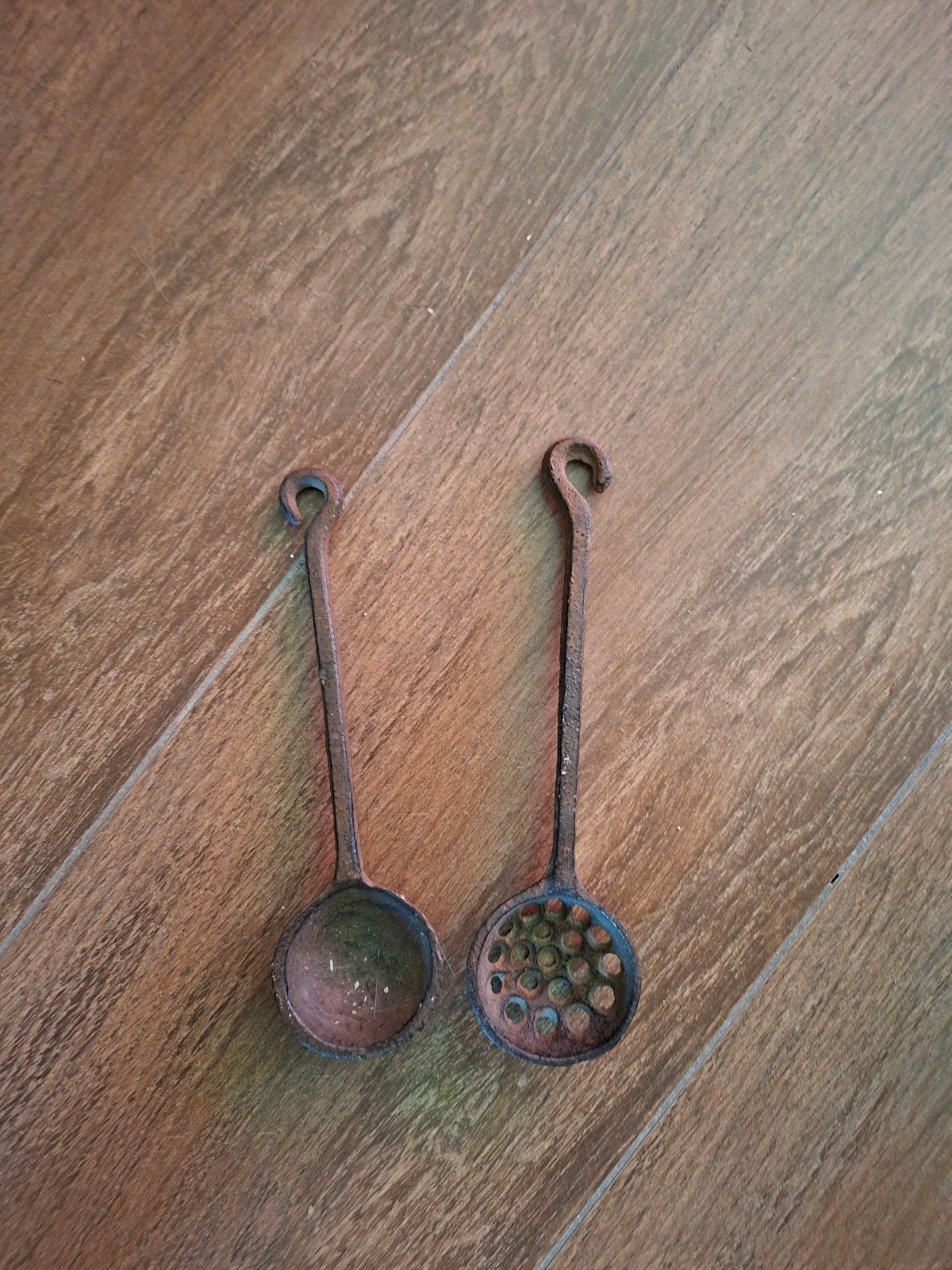 Decoratieve mini pollepels - Gietijzeren keukengerei, Ophalen