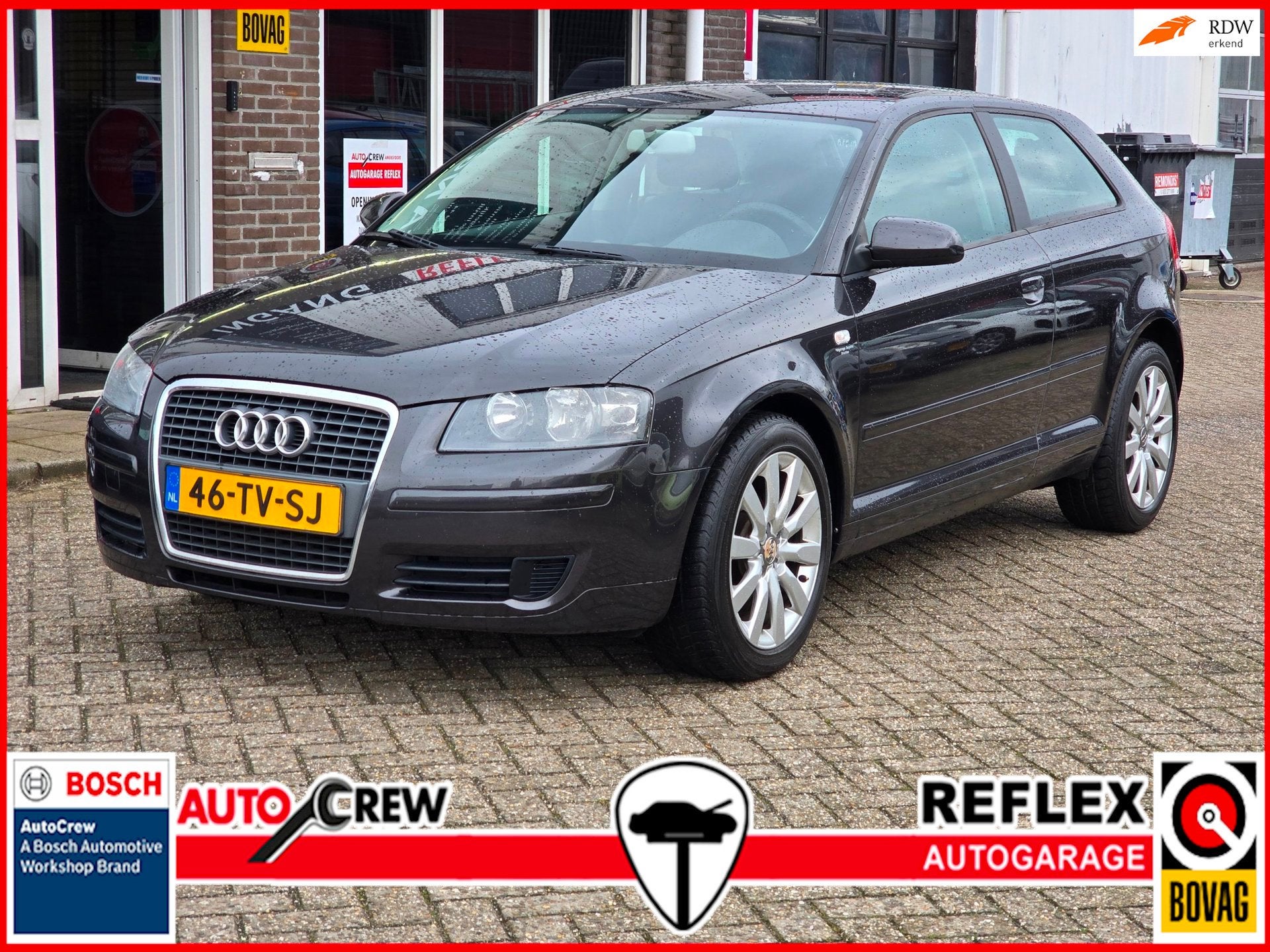 Audi A3 1.6 FSI Attr.Pro Line Busin., Auto's, Voorwielaandrijving, Gebruikt, 116 pk, Origineel Nederlands