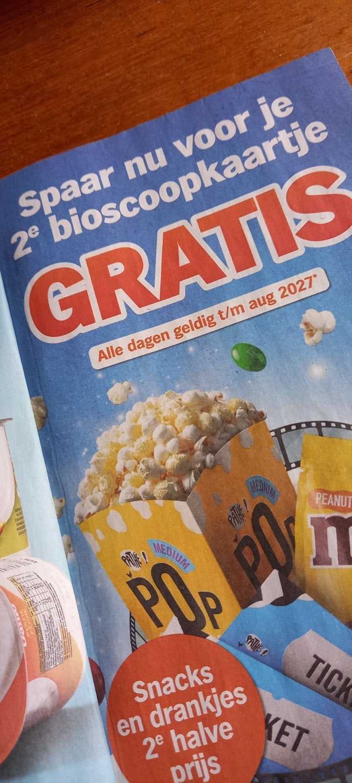 AH bioscoop zegels digitaal, Albert Heijn, Verzenden