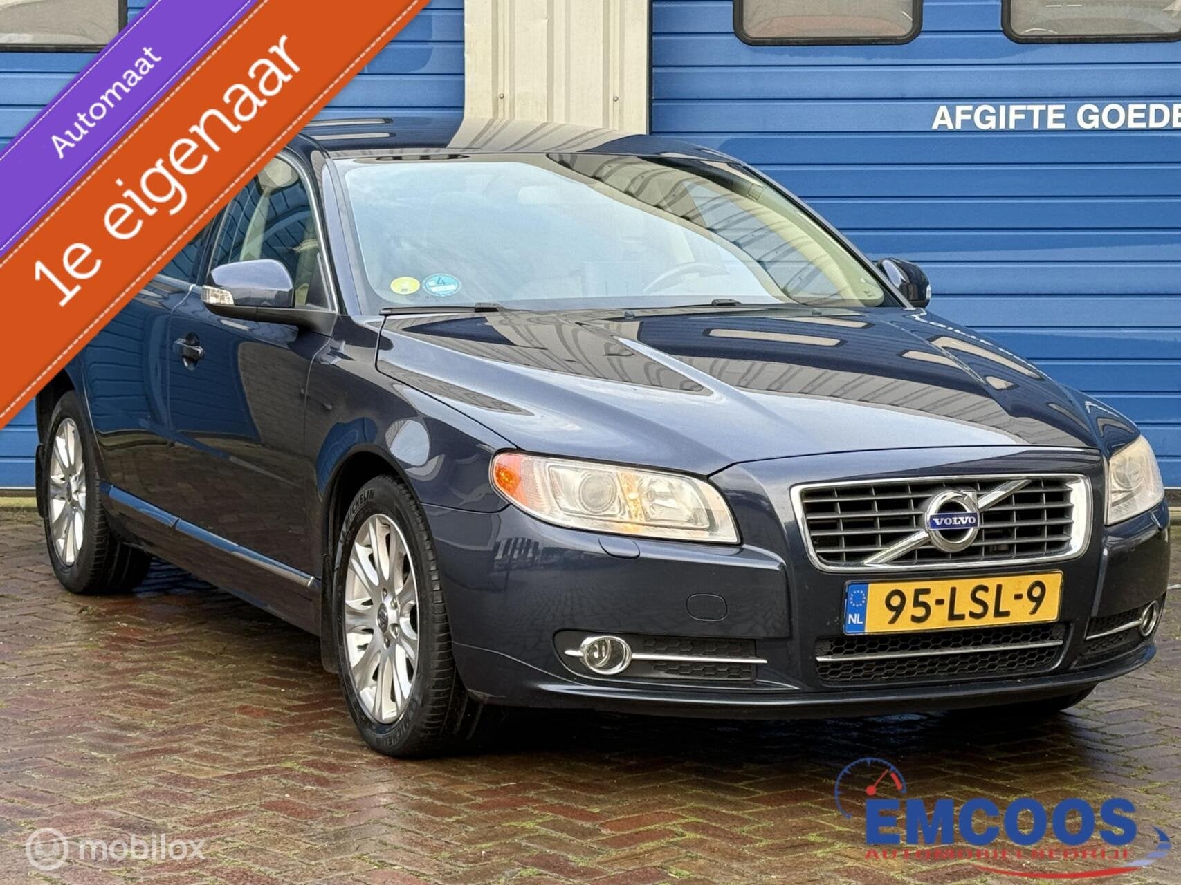 Volvo S80 2.0 T Limited Edition * Airco * Automaat * Cruise, Auto's, Volvo, Euro 5, 4 cilinders, Blauw, Bedrijf