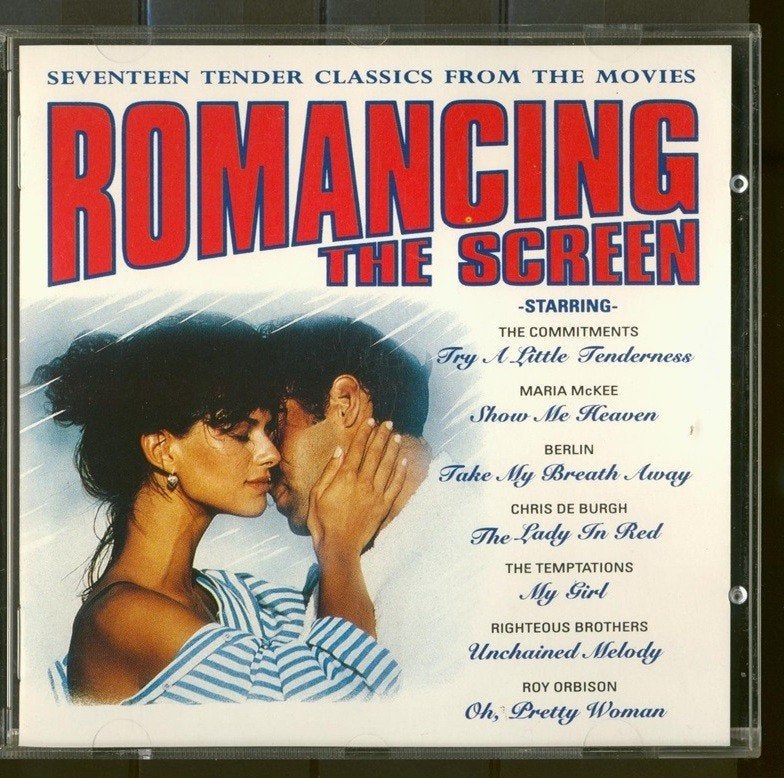 CD 1992 Romancing The Screen 17 Tender Classics CD-87 jdu, Ophalen of Verzenden, Zo goed als nieuw, Pop
