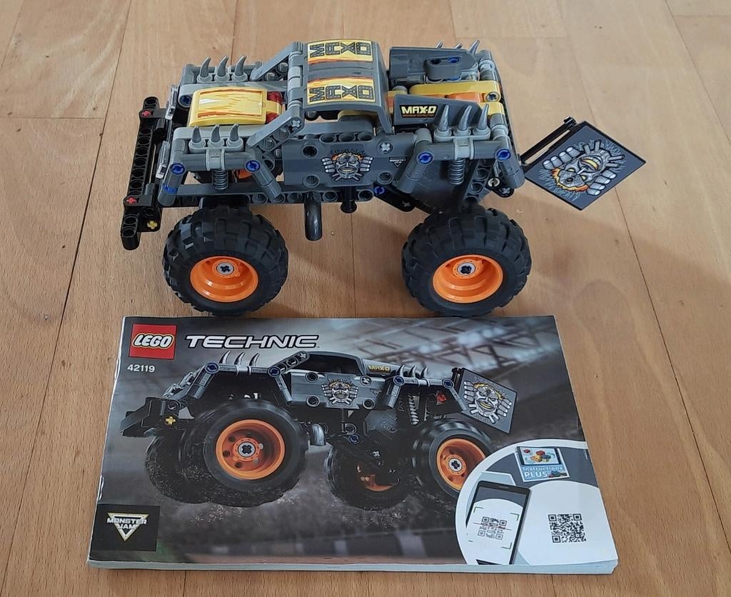 42119 lego technic Monster Jam, Kinderen en Baby's, Speelgoed | Duplo en Lego, Lego, Ophalen of Verzenden, Zo goed als nieuw, Compleet