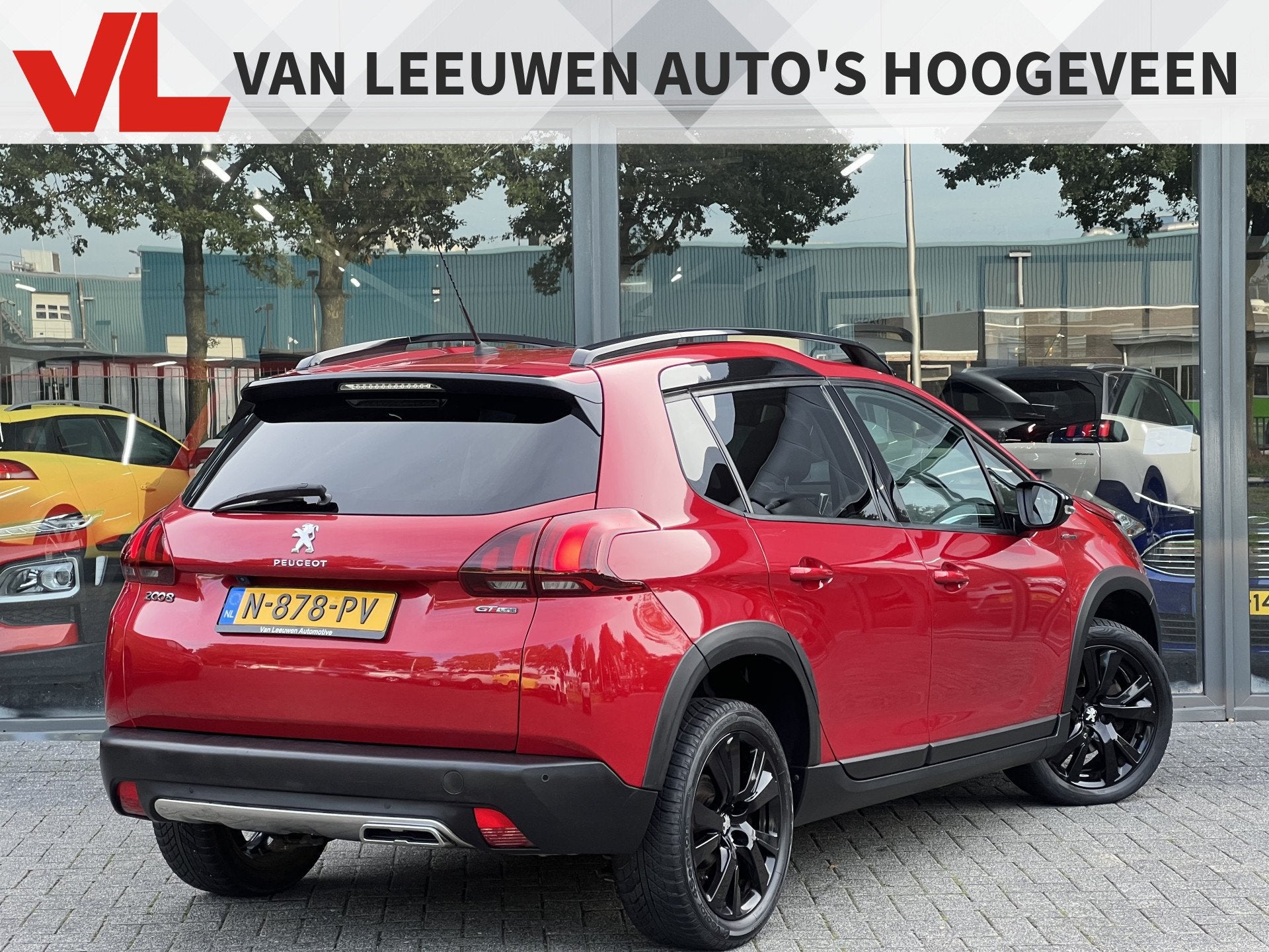 Peugeot 2008 1.2 PureTech GT-line | RIJKLAAR | Pano | Stoelv, Auto's, Voorwielaandrijving, Bedrijf, Handgeschakeld, Automatische klimaatregeling