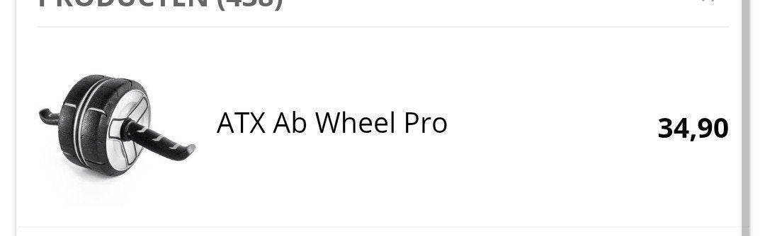 ATX AB Wheel Pro - Nieuw in Doos, Sport en Fitness, Fitnessmaterialen, Ophalen, Nieuw, Buik, Buikspierwiel