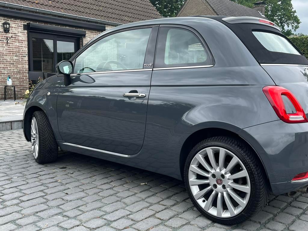 FIAT 500C !! Super Netjes Let Op Model 2016 Facelift, Cabrio, 31 €/maand, 4 cilinders, 100 pk, Handgeschakeld