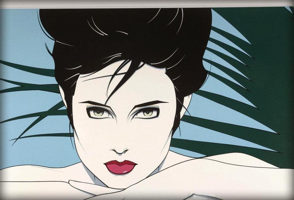 PATRICK NAGEL 80\'s Pop Art Poster in Lijst #4, Verzenden, Nieuw, A1 t/m A3, Film en Tv