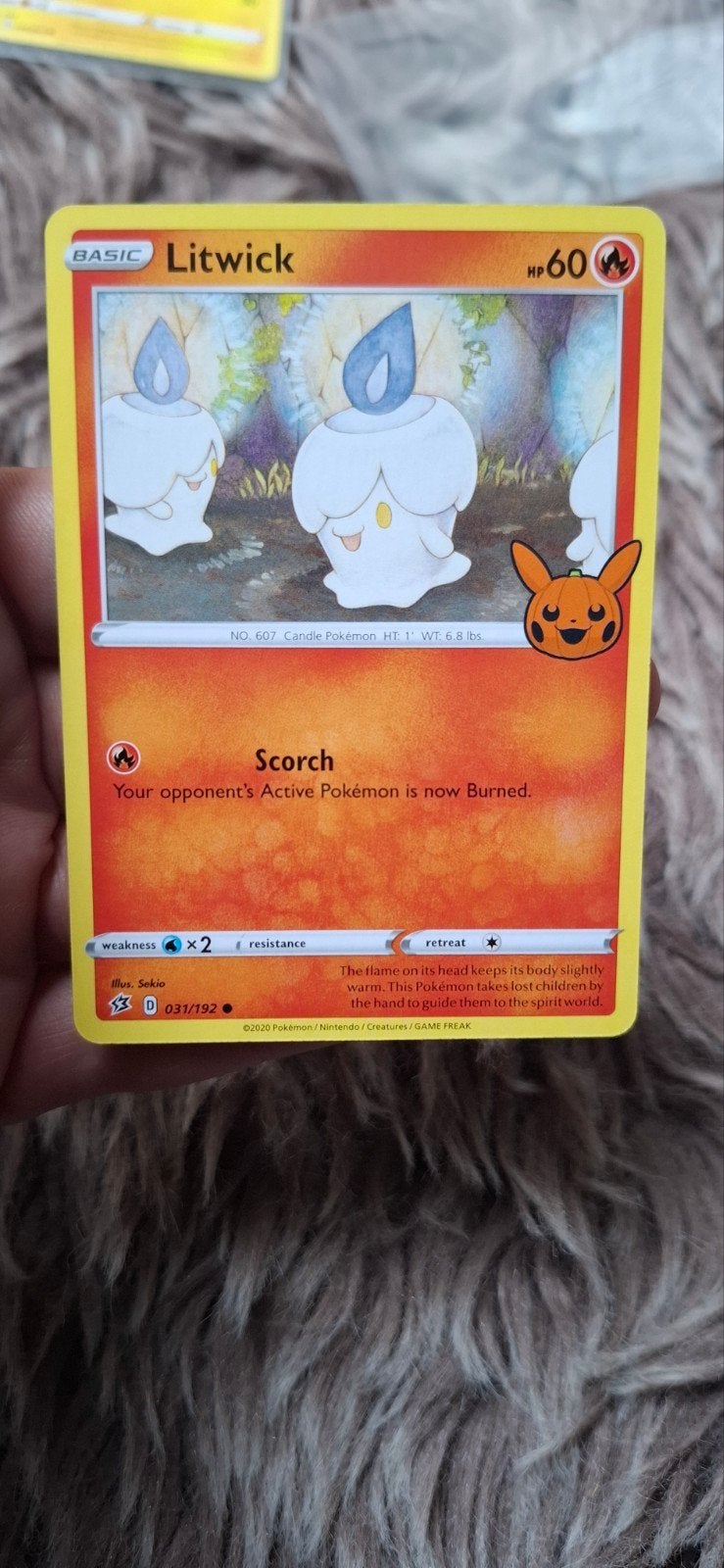 Litwick 031/192 Trick or Trade, Ophalen of Verzenden, Zo goed als nieuw, Losse kaart