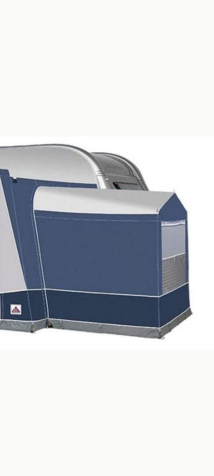 Dorema uitbouw/blauw met binnentent, Caravans en Kamperen, Ophalen, Zo goed als nieuw, Tot en met 2
