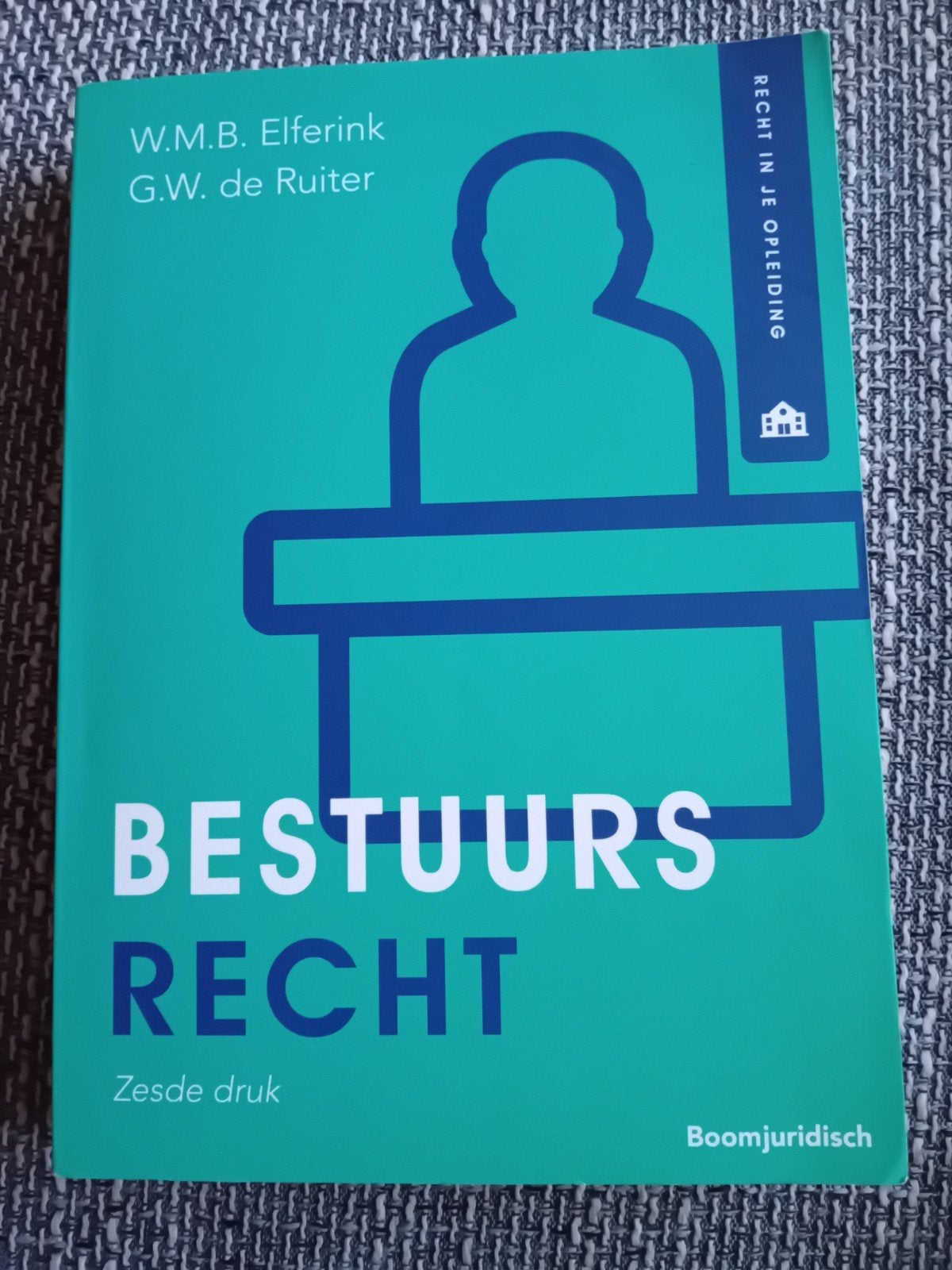 W.M.B. Elferink - Bestuursrecht, Sociale wetenschap, Ophalen of Verzenden, Zo goed als nieuw, W.M.B. Elferink; G.W. de Ruiter