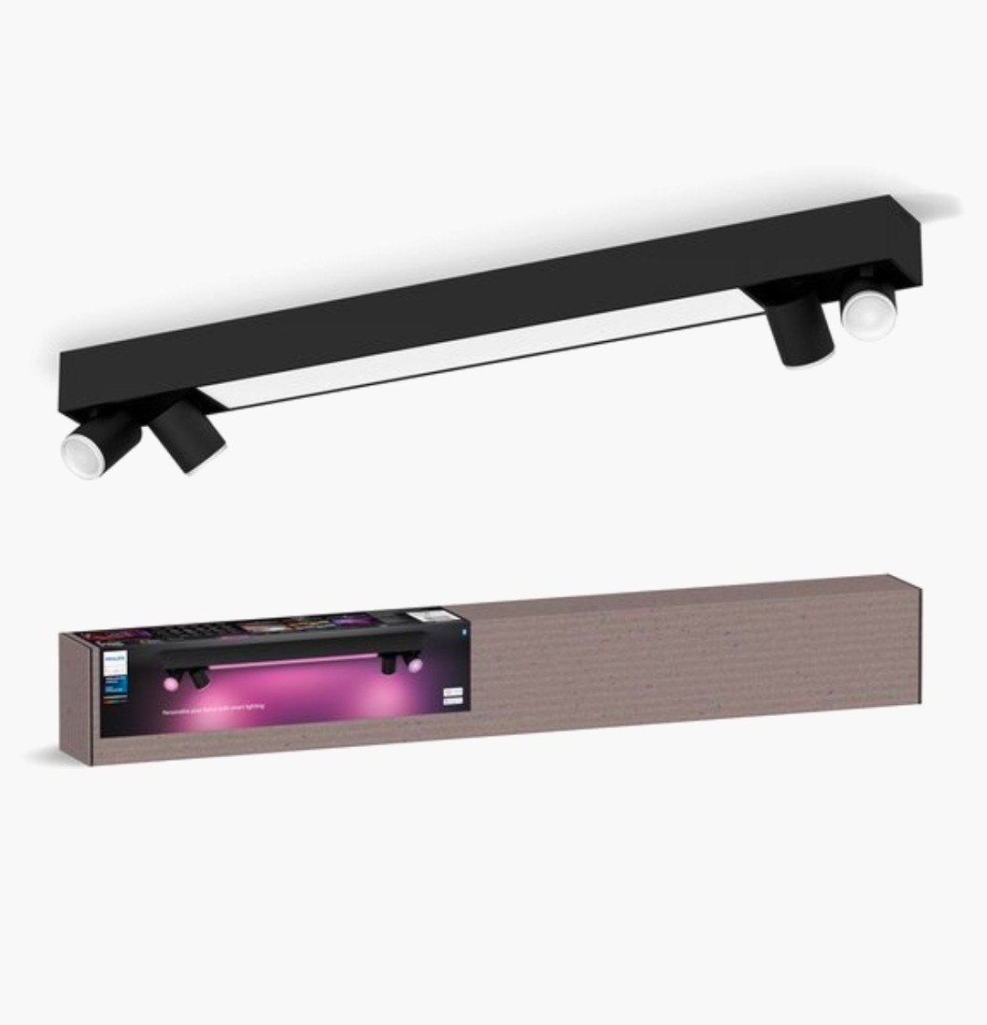 Philips Hue Centris opbouwspot - zo goed als nieuw, Huis en Inrichting, Lampen | Plafondlampen, Instelbare kleurtemperatuur, Modern