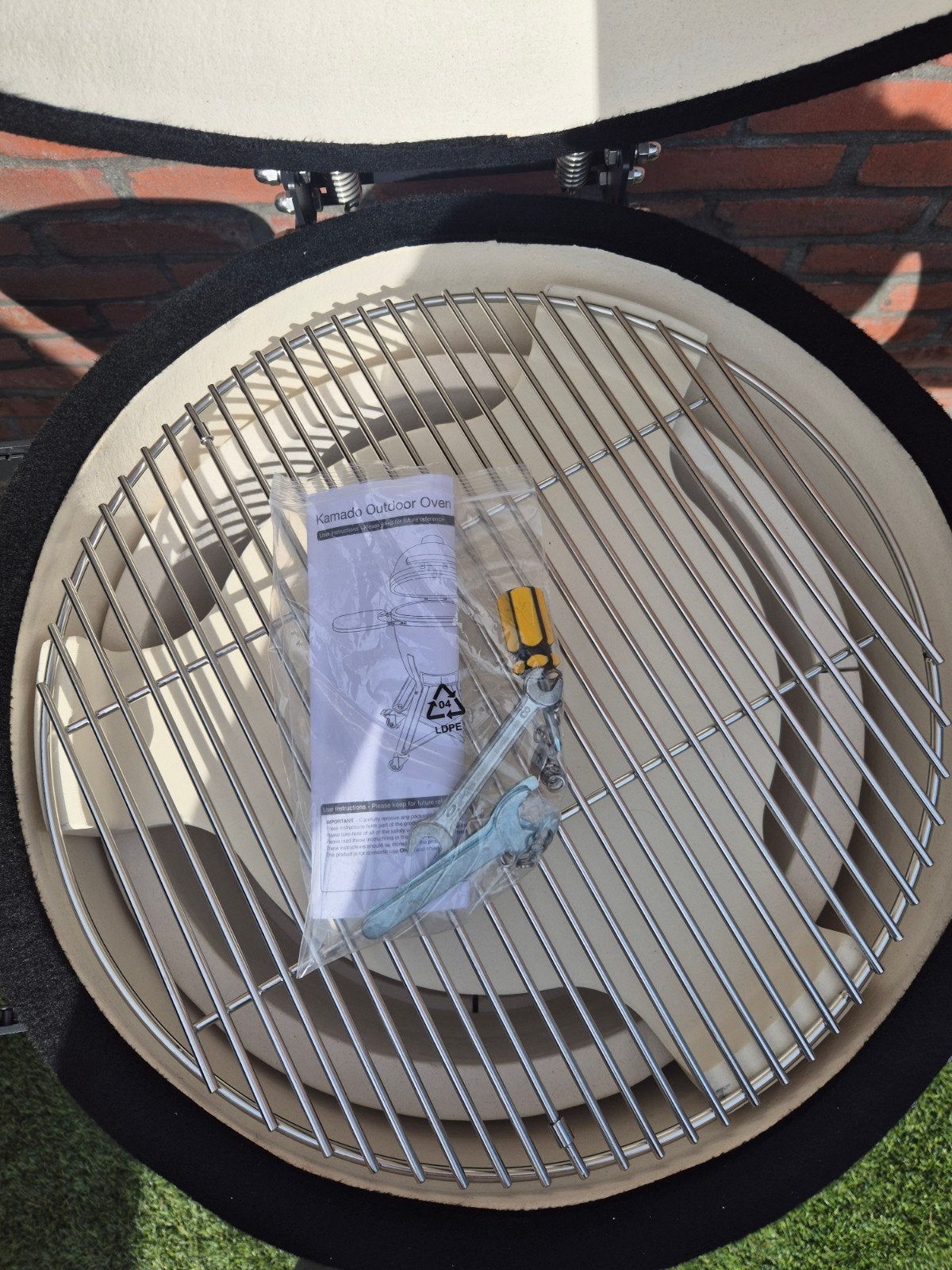 Foto 8 van Nieuwe 21 inch YNNI Kamado BBQ in Cyaan!