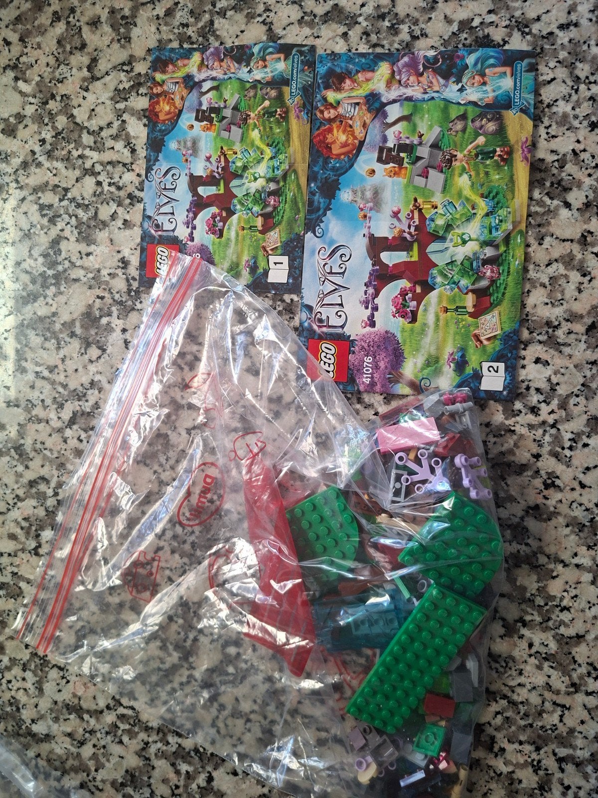 Lego Elves 41076: Farran en de Kristalholte (onderdelen), Gebruikt, Overige thema's, Lego, Ophalen of Verzenden