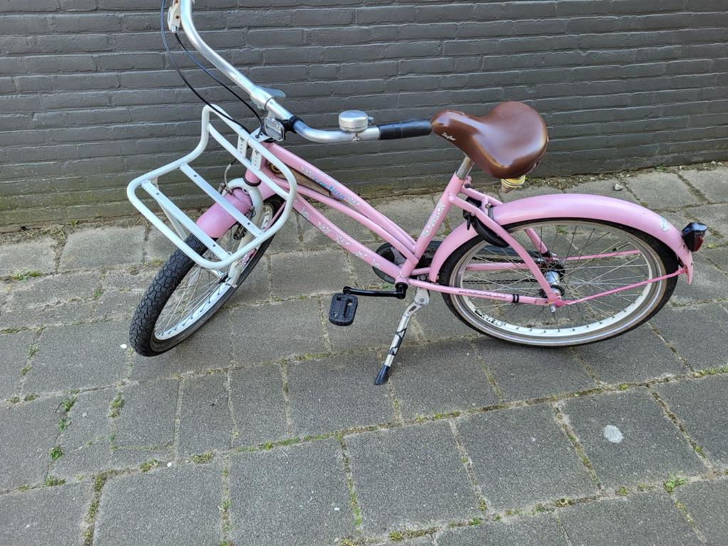 Cortina meisjes fiets 24 inch met 3 versnellingen, Fietsen en Brommers, Fietsen | Meisjes, Ophalen of Verzenden, Gebruikt, 24 inch