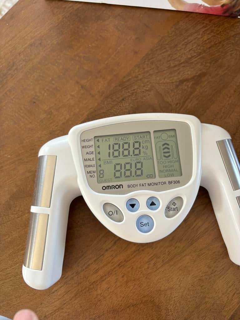 Body fat Monitor, Ophalen, Zo goed als nieuw, Overige typen