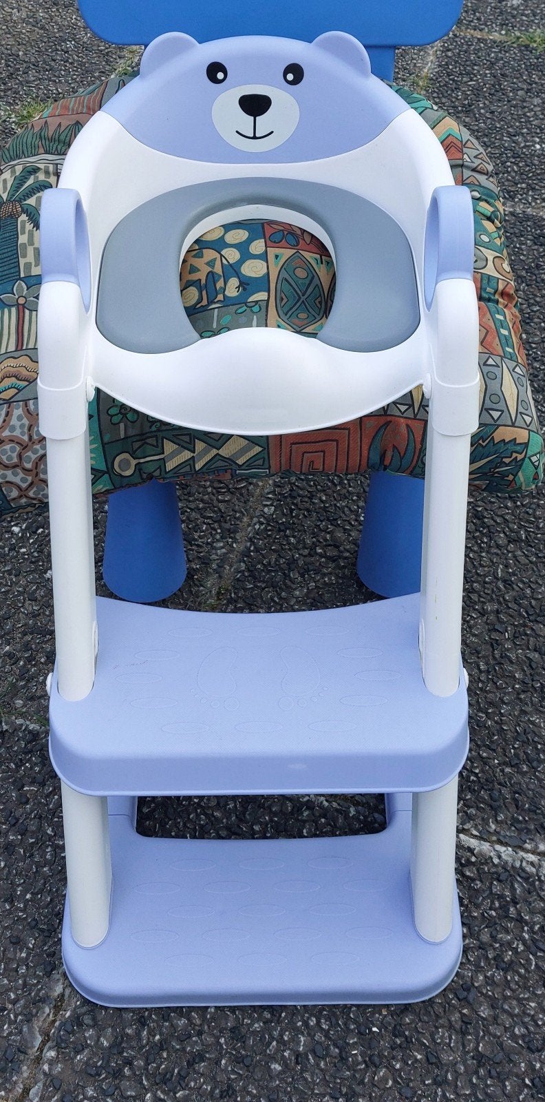 Kindertoiletbril met trapje, Ophalen, Zo goed als nieuw, Overige typen