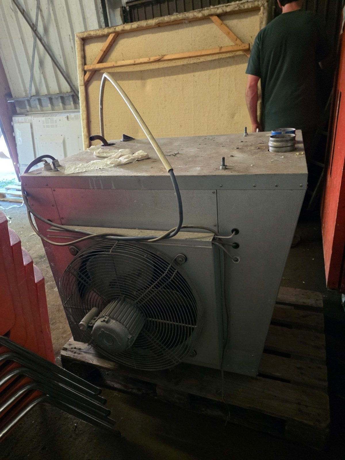 Mark gasheater 48,4 kW voor loods of werkplaats, Ophalen, Minder dan 60 cm, Kachel, 30 tot 80 cm