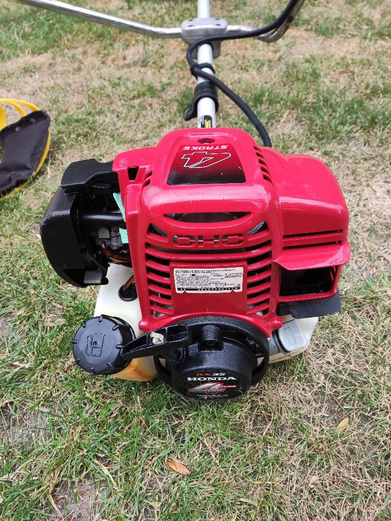 2 VIERTAKT bosmaaiers (1 x Garland (Honda) en 1 x Dolmar), Ophalen, Benzine, Gebruikt, Garland