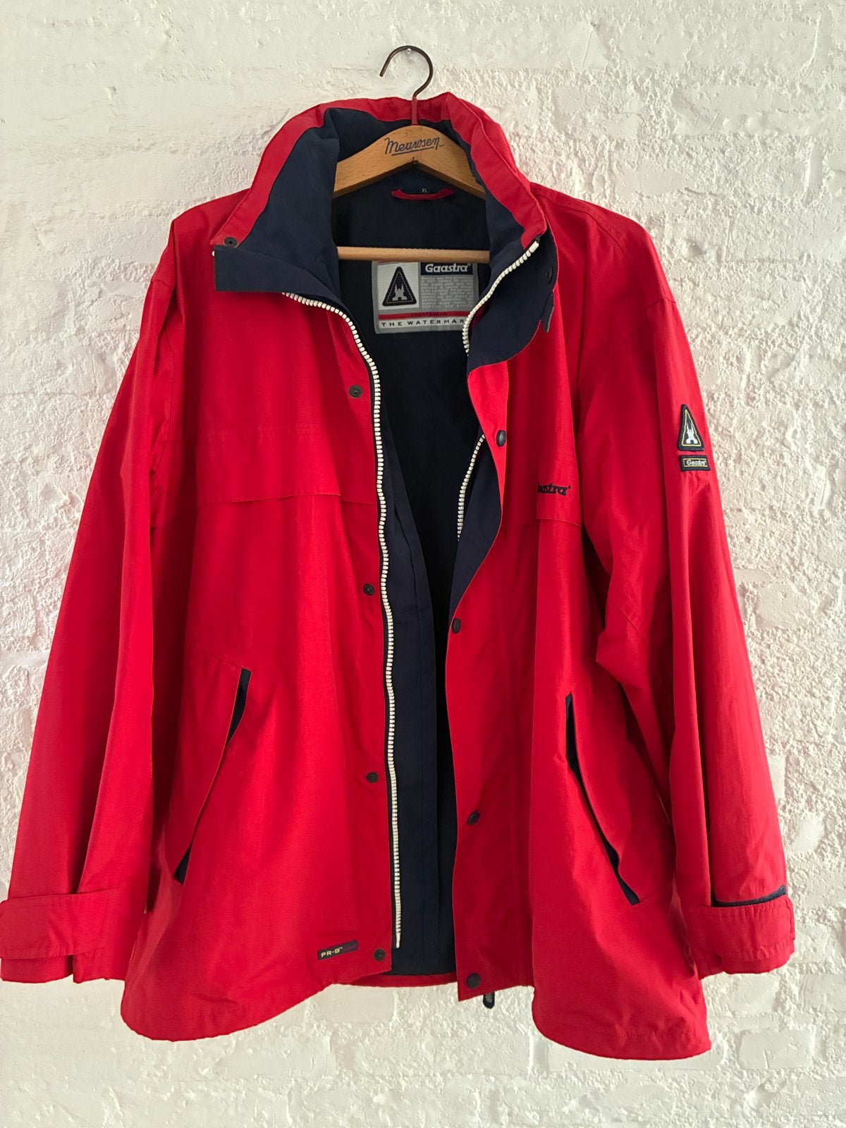 Gaastra Windjack Zomer Heren Maat XL - Rood, Ophalen of Verzenden, Gedragen, Maat 56/58 (XL), Rood