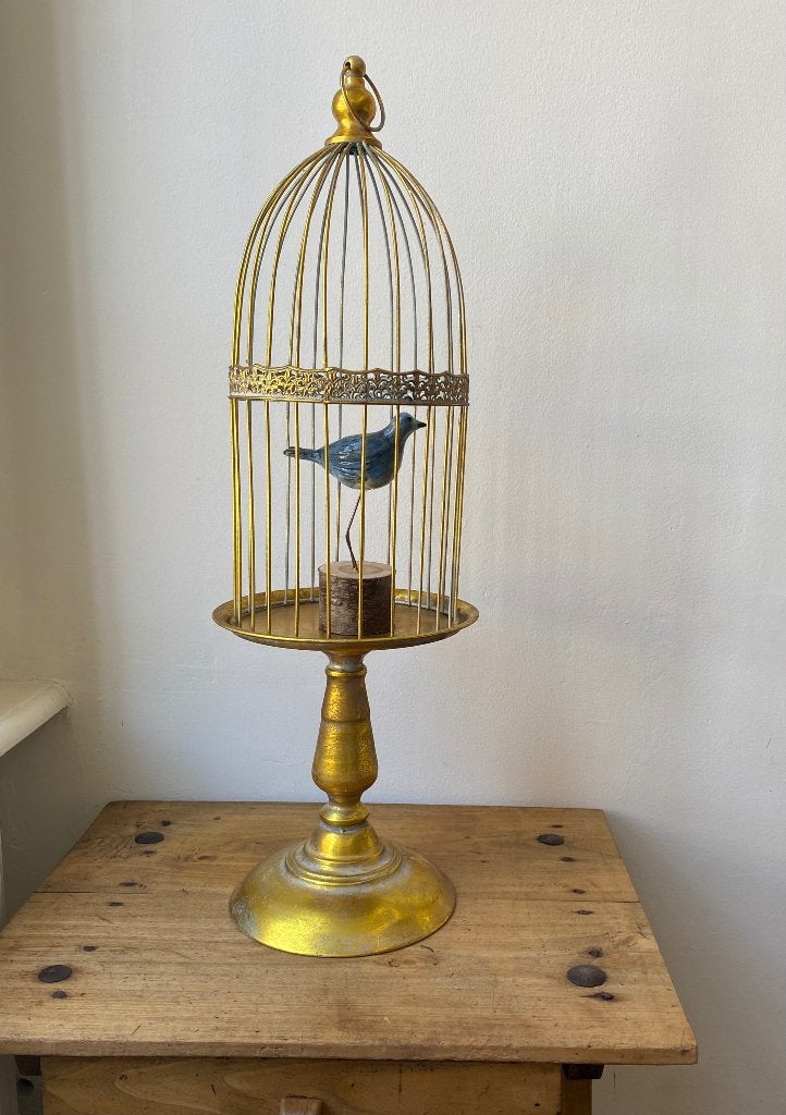 Decoratieve vogelkooi, Ophalen